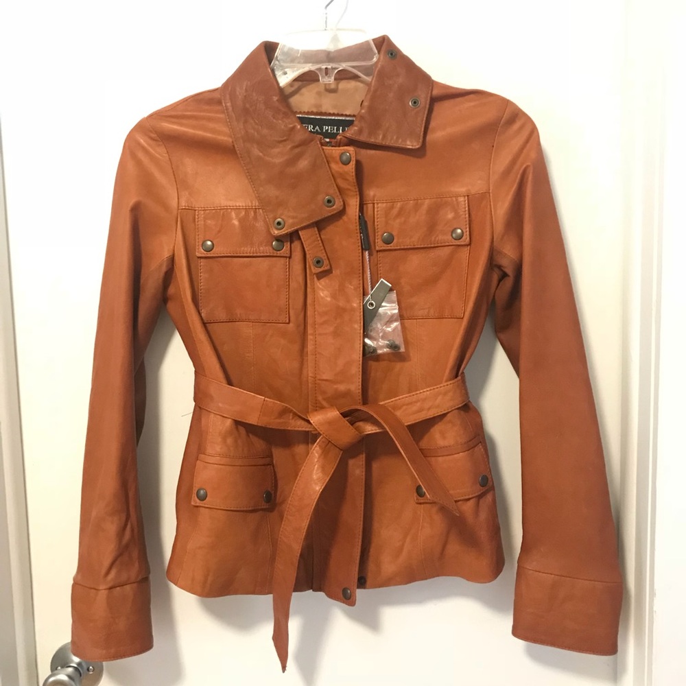 AUTHENTIC Italian Leather Moro Jacket